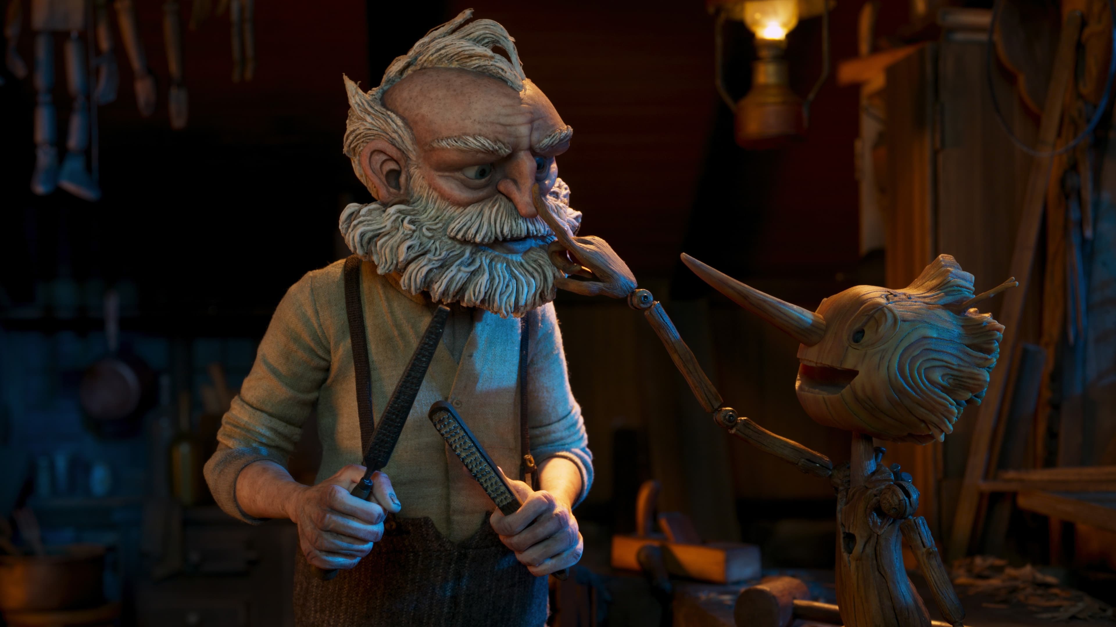 Pinocchio di Guillermo del Toro - film
