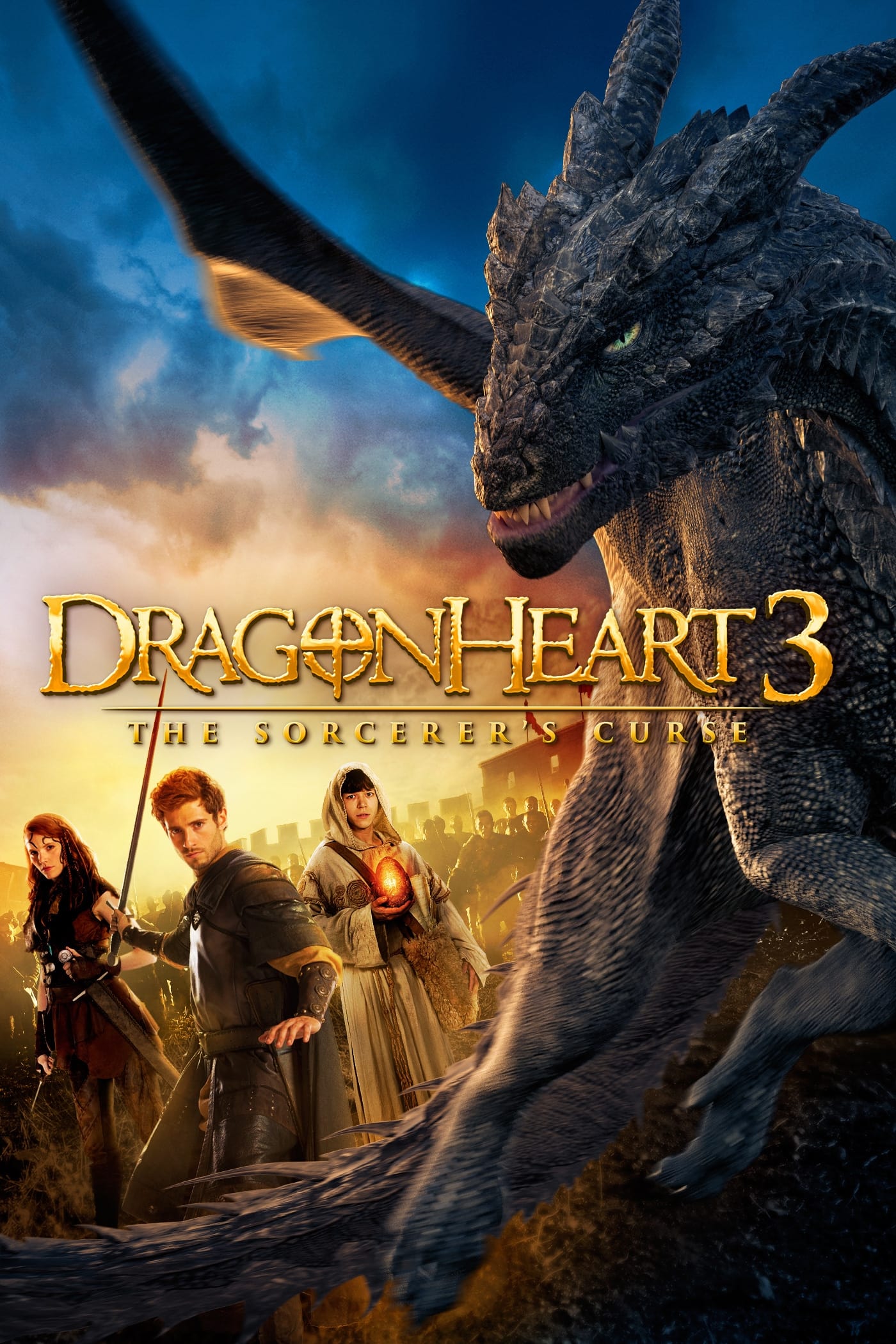 DragonHeart 3 - La maledizione dello stregone film